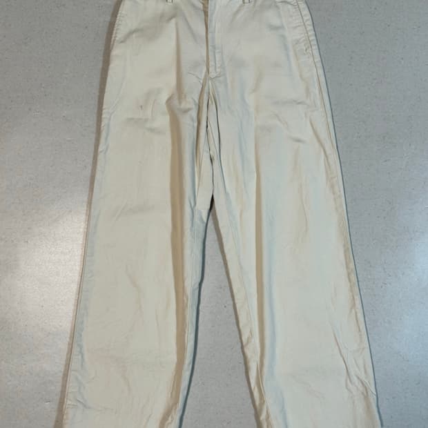 리바이스 미군 치노 팬츠 아이보리 30/32 와이드한핏