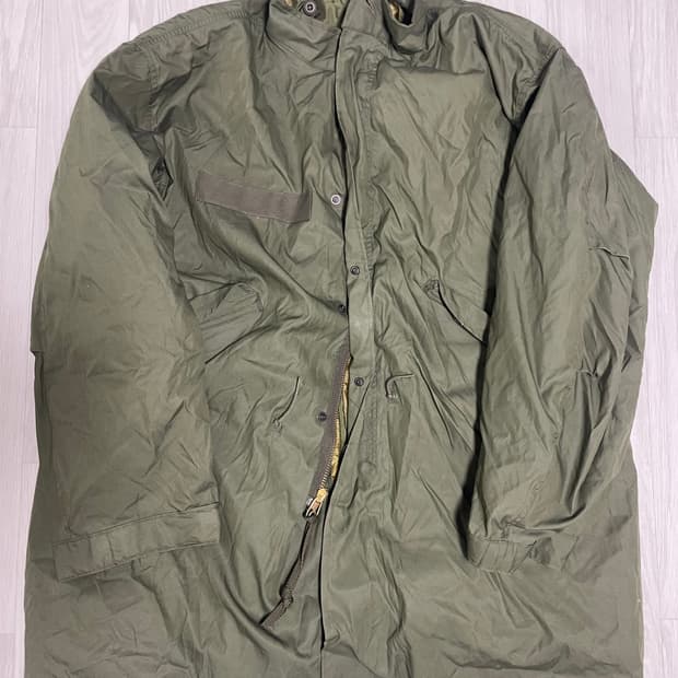 m65og 오리지널 피쉬테일 데드스탁 M 개파카 새상품 세트