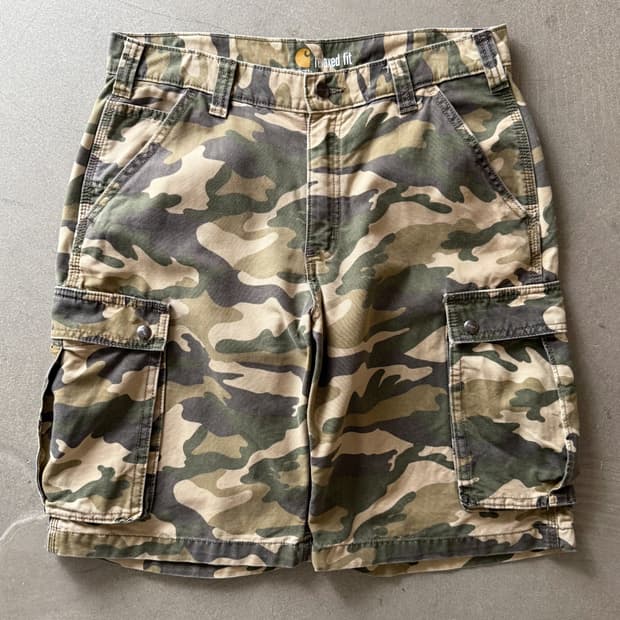 Carhartt Rugged Camo Work Shorts