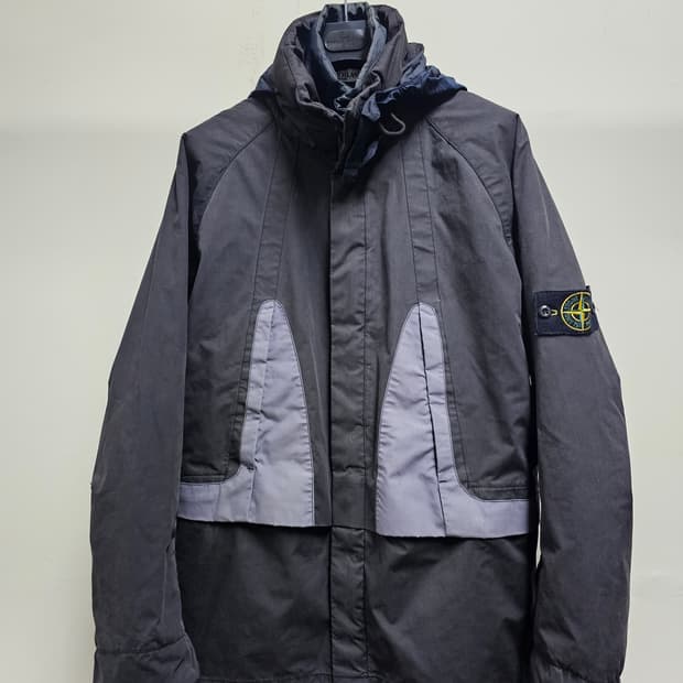 스톤아일랜드 ss2004 Technical hooded jacket