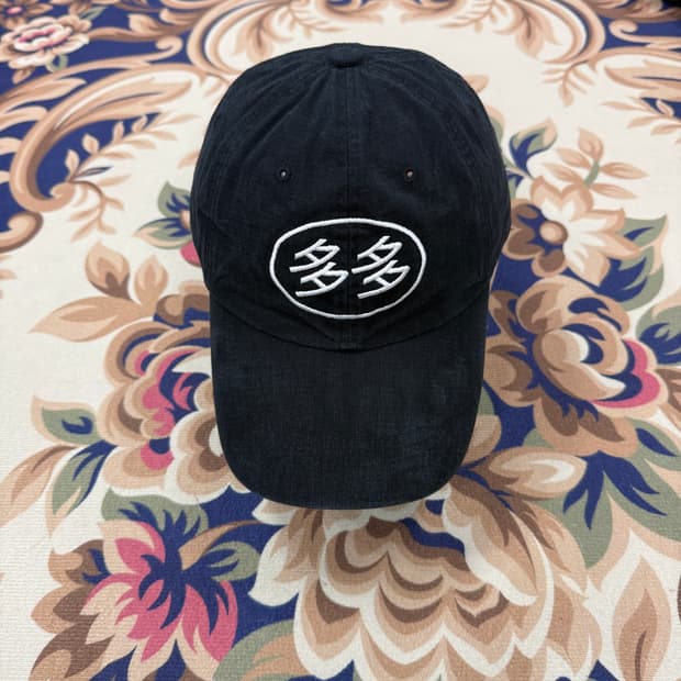 다다이즘 DADAISM 로고 볼캡(블랙,검흰)