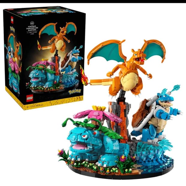 포켓몬 레고 스타팅 삼대장 팝니다!