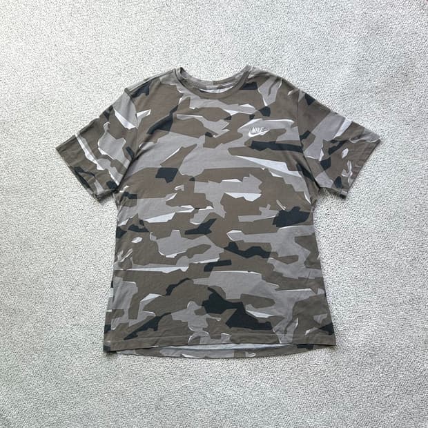 나이키 카모 반팔 머슬핏 빈티지 XL 105