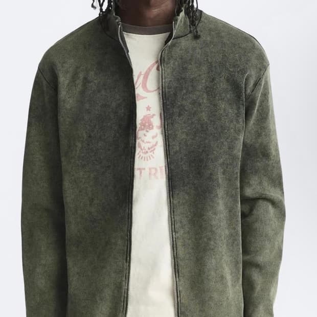 빈티지 리브드 자켓(구매글이에요)