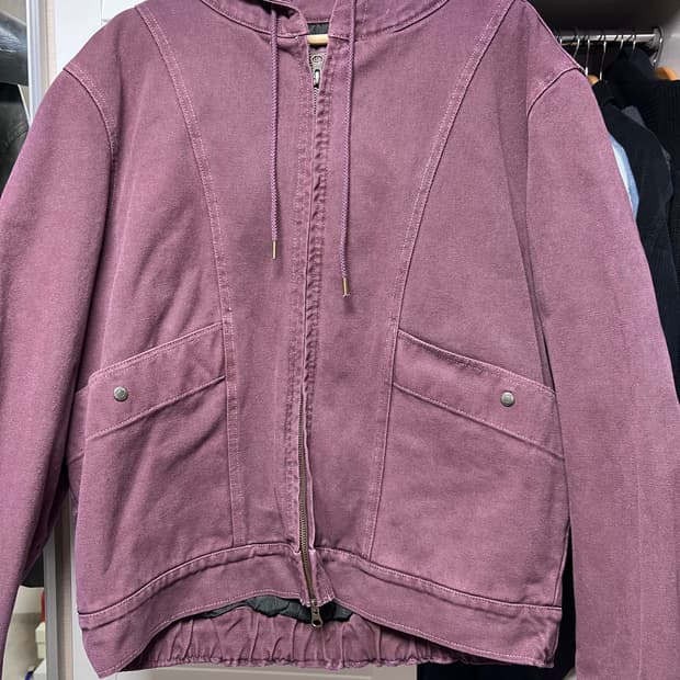 [XL] 유니폼브릿지 캔버스 후디드 워크 자켓