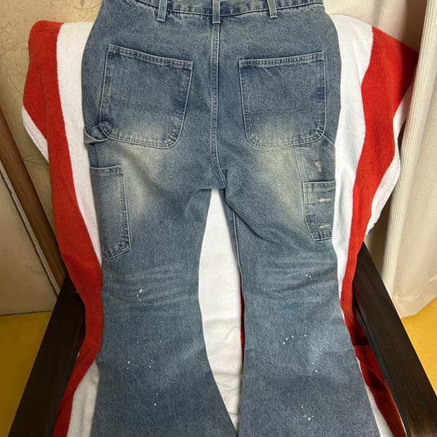 스키즘인듀싱 플레어 데님 M