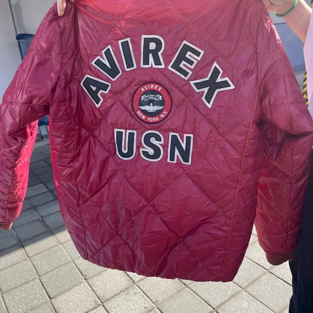 아비렉스 퀼팅자켓 L