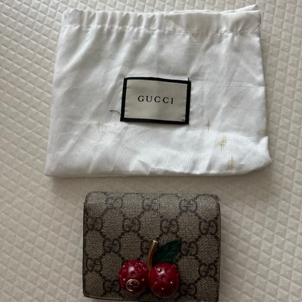 (빈티지) 구찌 체리 반지갑