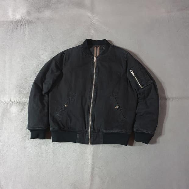 릭오웬스 다크쉐도우 ma-1 플라이트 봄버 자켓 L