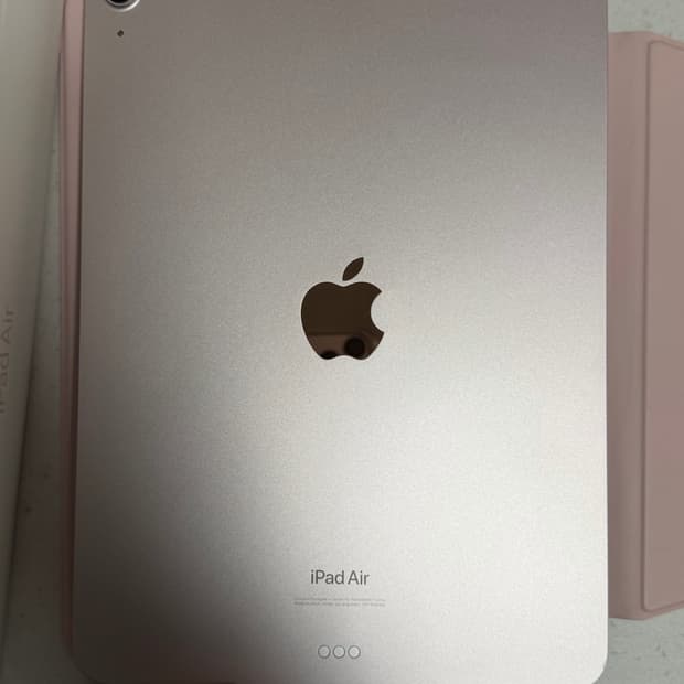 아이패드 에어 5 핑크 64gb wifi 배터리 96 풀박스