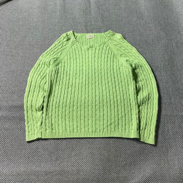 엘엘빈 꽈배기 니트 (L/old-8485)