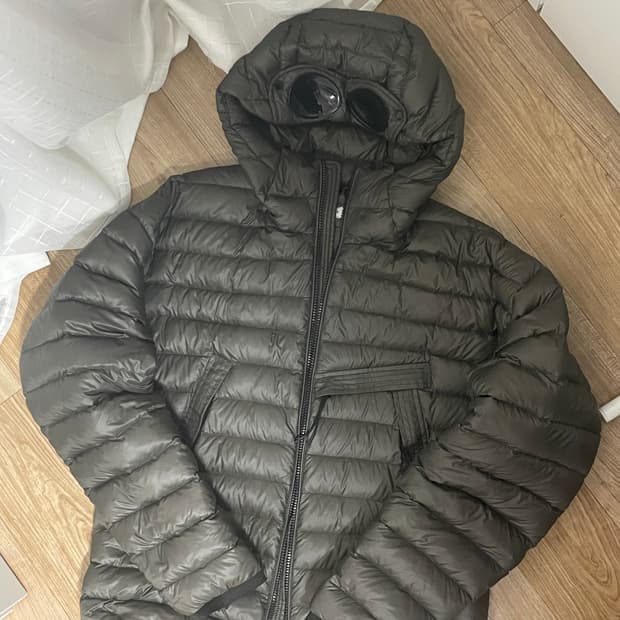 CP 컴퍼니 DD쉘 고글 경량패딩 L