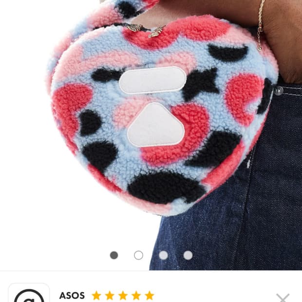 에이프 하트 퍼 백