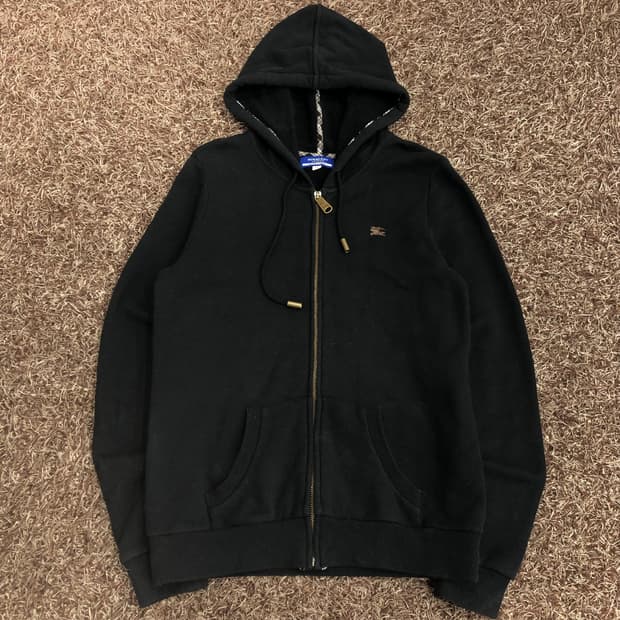 버버리 블루라벨 후드집업