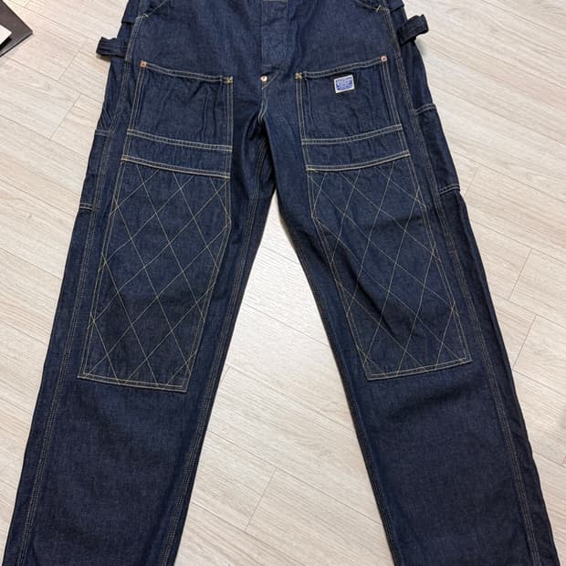 Kapital 11.5 .oz 데님 럼버팬츠 인디고 1사이즈