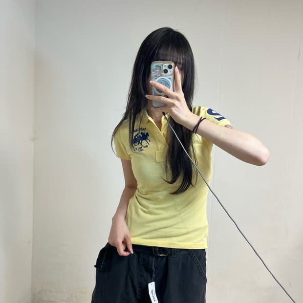  Polo Big Pony Double Player Collar Tee
