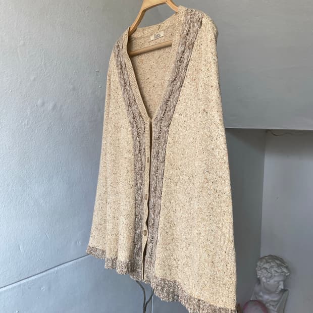 에스닉 오트밀 가디건