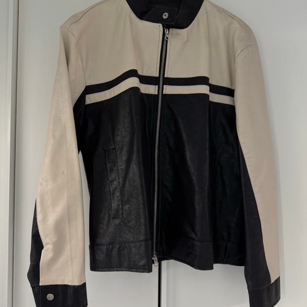 Biker Faux Leather Jacket