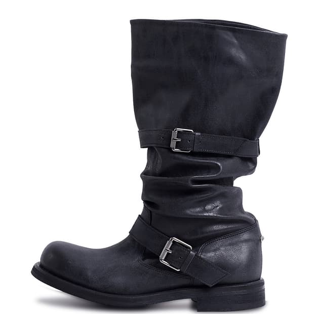 새상품)네거티브쓰리 슬라우치 롱 부츠 230