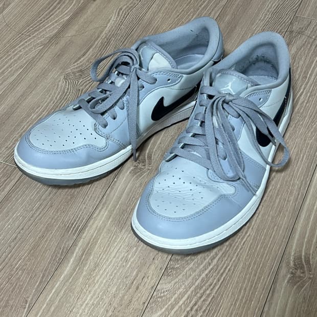 조던 1 로우 골프 울프 그레이 265