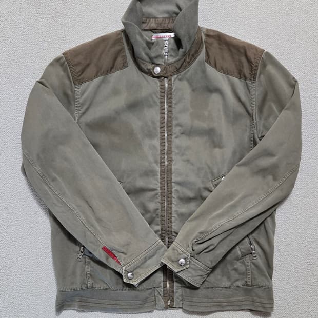 프라다 스포츠 밀리터리 자켓