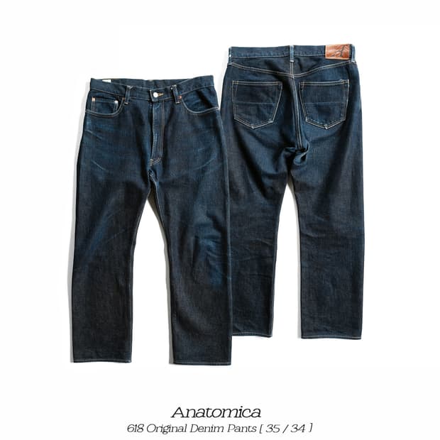 아나토미카 618 오리지널 데님 팬츠 35(33-34)사이즈