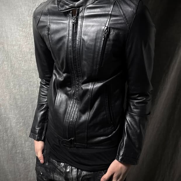 Japanese vintage LHP Leather jacket