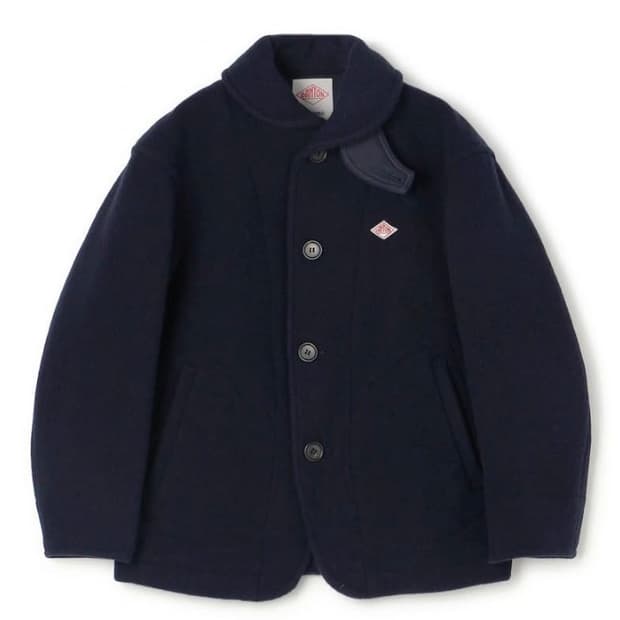 단톤 라운드 카라 울 코트 36