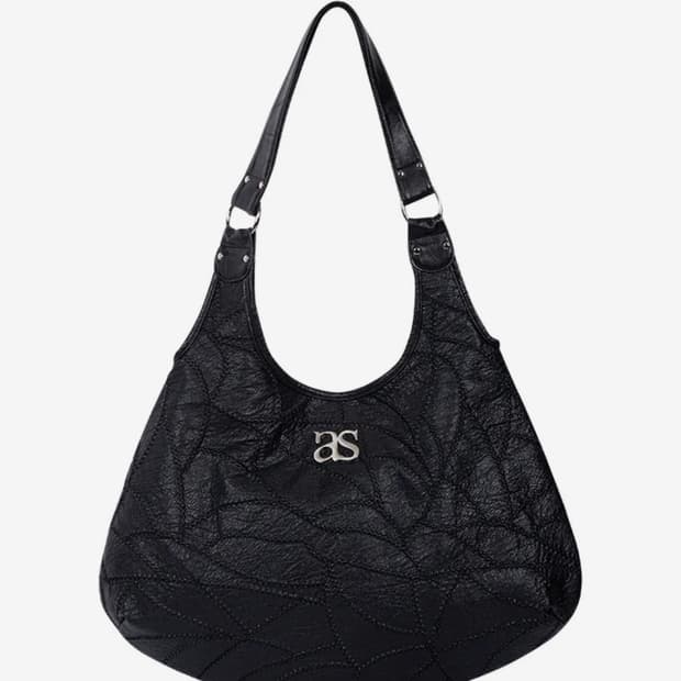 애즈온 BECKY SHOULDER BAG / BLACK