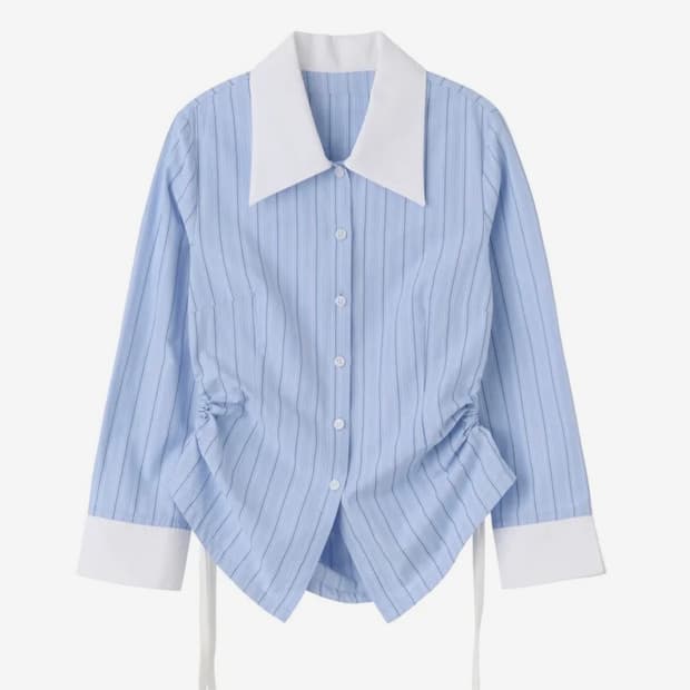 스컬프터 슈레이스 셔링 셔츠 클래식블루 (M사이즈)