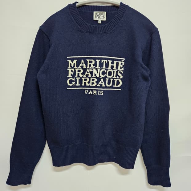 S 마리떼 프랑소와 저버 네이비 니트