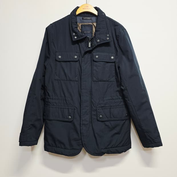 자라 ZARA 네이비 남성 야상 자켓100