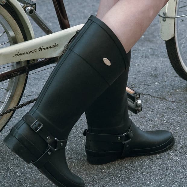 HARNESS WELLINGTON BOOTS LONG