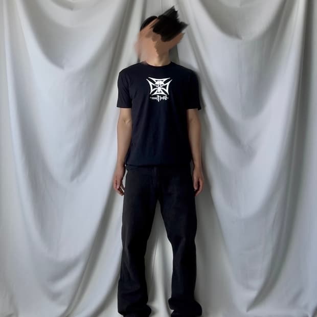 next level apparel 넥스트레벨어패럴 해골 프린팅 반팔