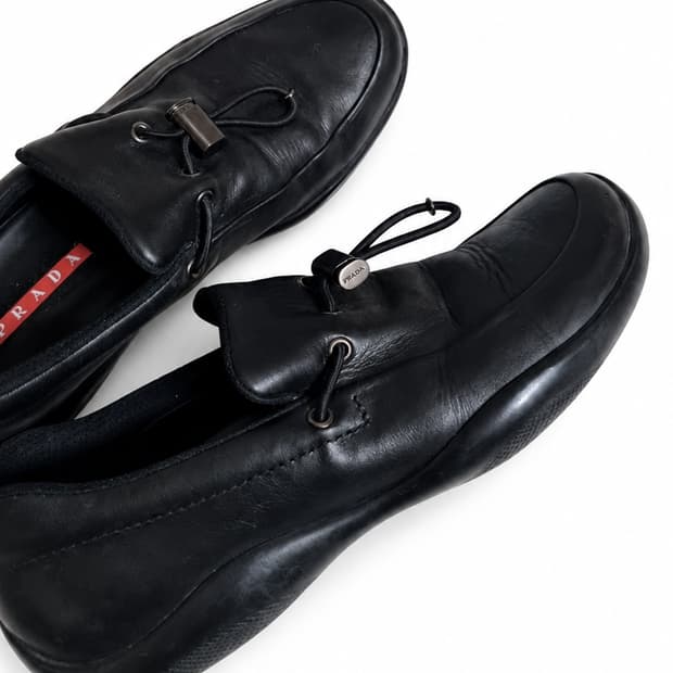 Prada sports string Loafer UK8½