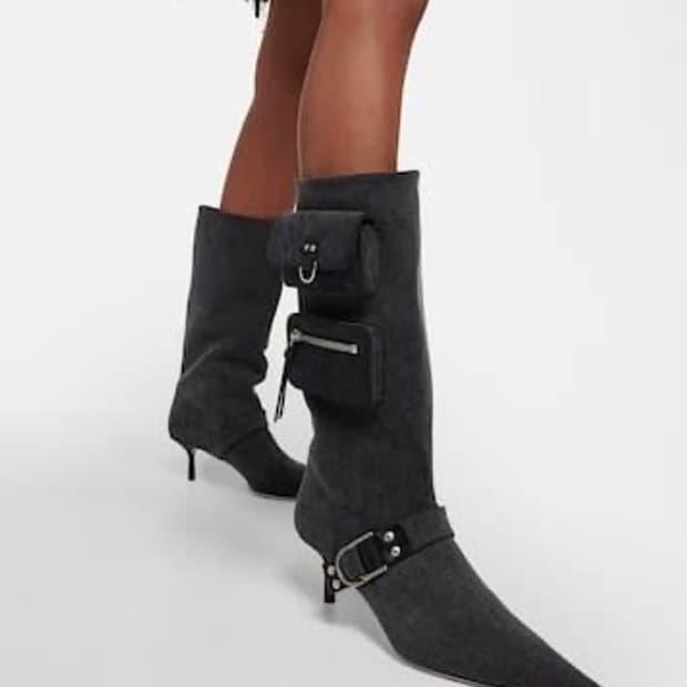 블루마린 데님카고 부츠 정가200