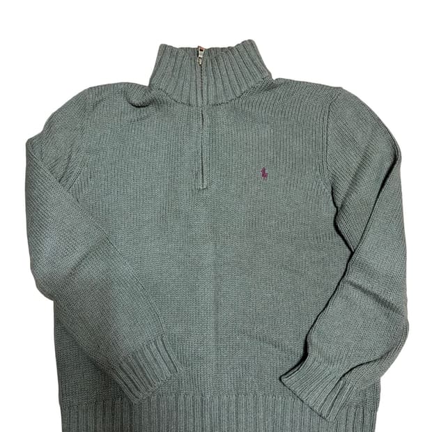 폴로 랄프로렌 하프집업 니트