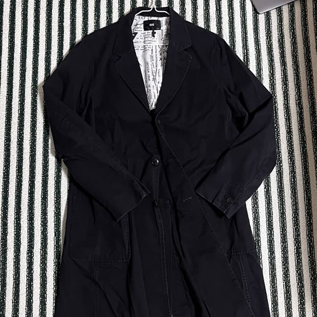 하레 면 트렌치코트