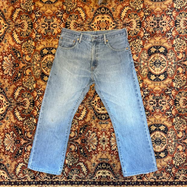 빈티지 리바이스 부츠컷 데님 517 "34" (439)