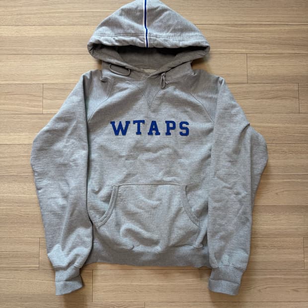 WTAPS 레글런 후드티 (그레이 / L)