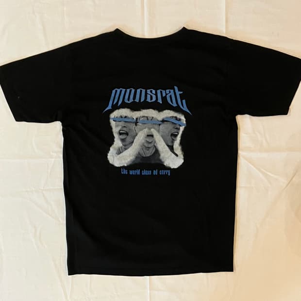 괴물쥐 MONSRAT 오피셜 굿즈 반팔티
