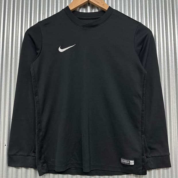 [약90] 나이키 NIKE 드라이핏 어센틱 풋볼 긴팔 티셔츠 블랙 