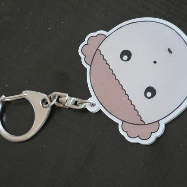 마루는 강쥐 렌티큘러 아크릴 키링