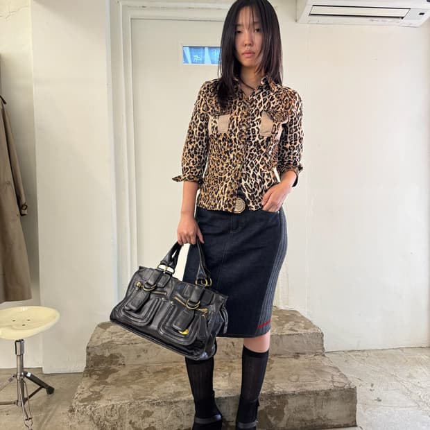 Dolce&Gabbana 레오파드 셔츠 /40