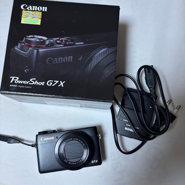 캐논 g7x mark1 카메라