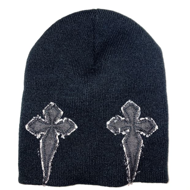 스케이터락 비니 SK8ER ROCK Gothic Cross Beanie