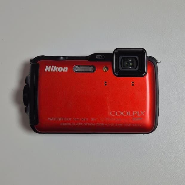 니콘 쿨픽스 aw120 nikon coolpix 디카 디지털카메라