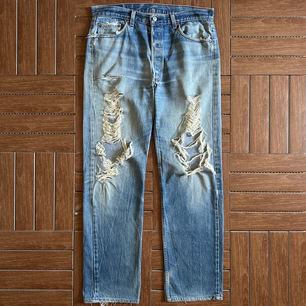 90’s Levi’s 501 USA made denim pants