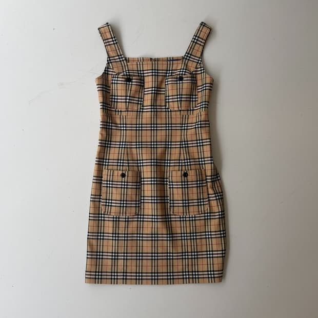 Burberry 버버리 노바체크 원피스 38size