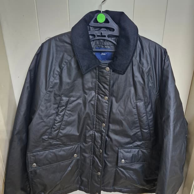 택만뗀새옷)예일 왁스 헌팅자켓 100-105